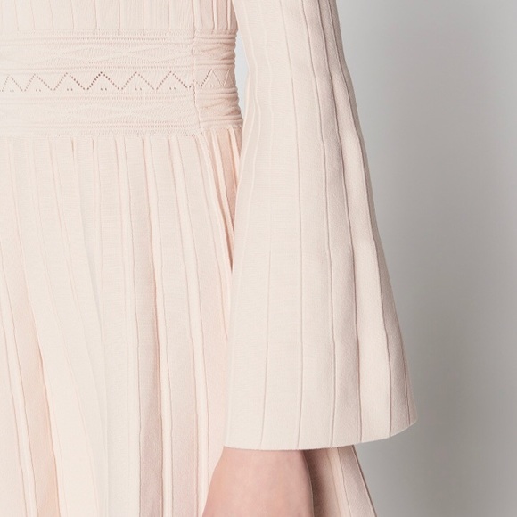 Sandro trumpet sleeve knit dress 36 (XS) - Picture 4 of 6